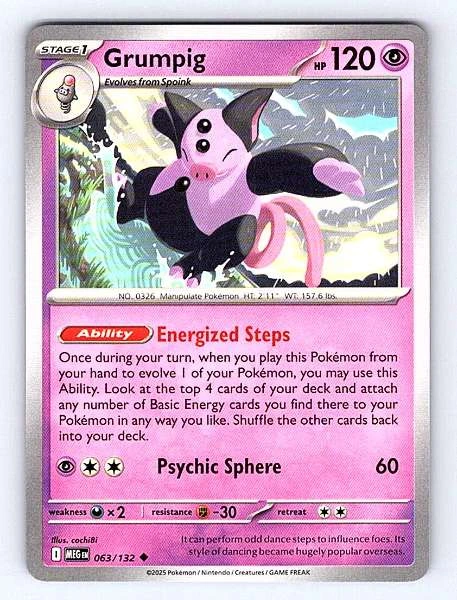 Grumpig - Mega Evolution #063/132