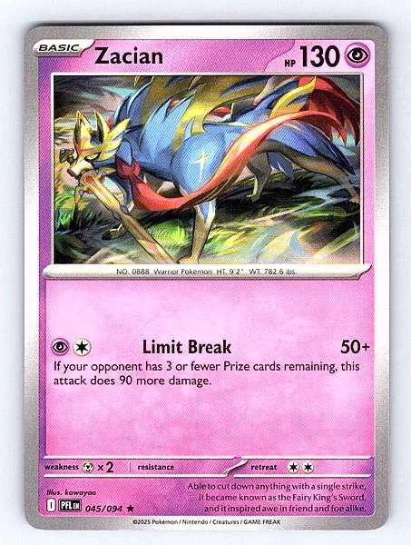 Zacian - Phantasmal Flames #045/094