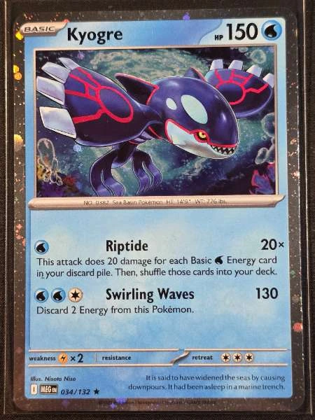 Kyogre - Knockout Collection #034/132