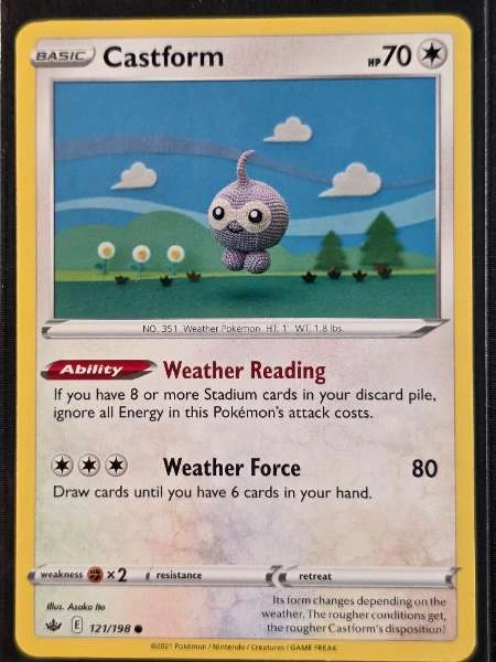 Castform - Chilling Reign #121/198