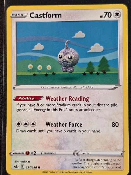 Castform - Chilling Reign #121/198