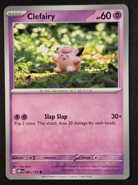 Clefairy - Obsidian Flames #081/197