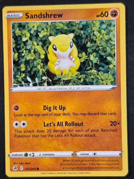 Sandshrew - Fusion Strike #131/264