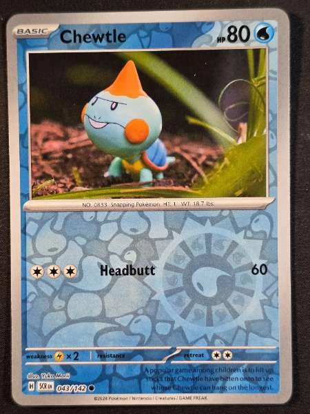 Chewtle - Stellar Crown #043/142