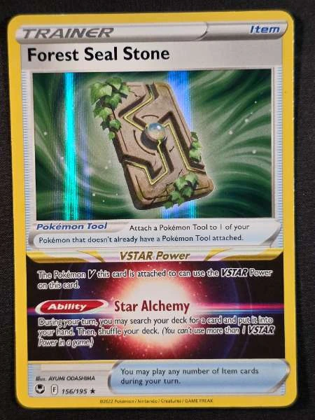 Forest Seal Stone - Silver Tempest #156/195
