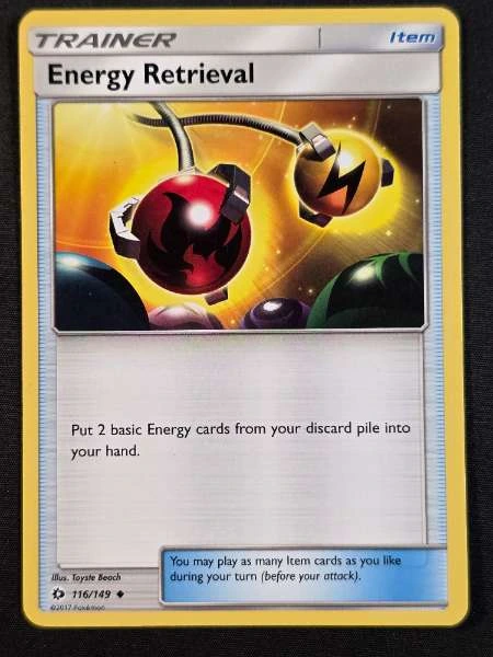 Energy Retrieval - Sun & Moon Base Set #116/149