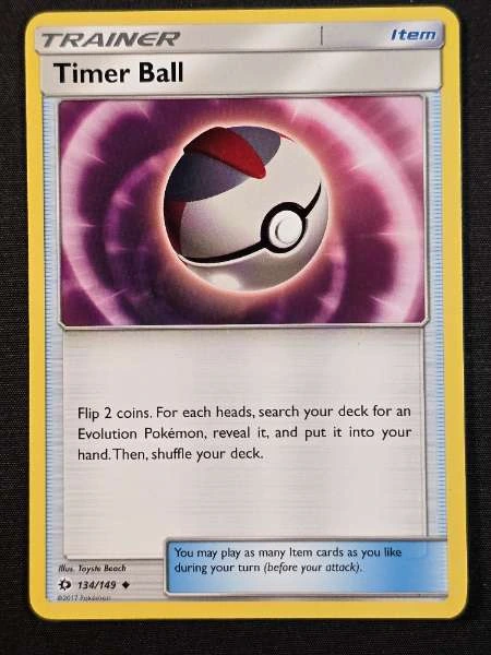 Timer Ball - Sun & Moon Base Set #134/149