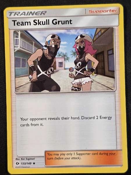 Team Skull Grunt - Sun & Moon #133/149