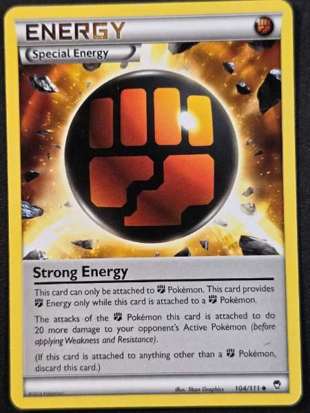 Strong Energy - Furious Fists #104/111