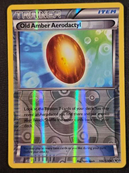 Old Amber Aerodactyl - Fates Collide #106/124
