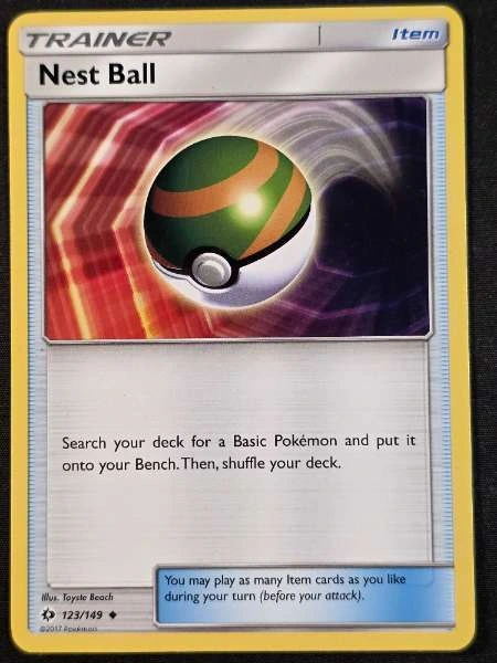 Nest Ball - Sun & Moon Base Set #123/149