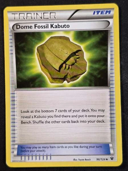 Dome Fossil Kabuto - Fates Collide #96/124