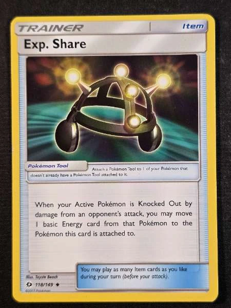 Exp. Share - Sun & Moon #118/149