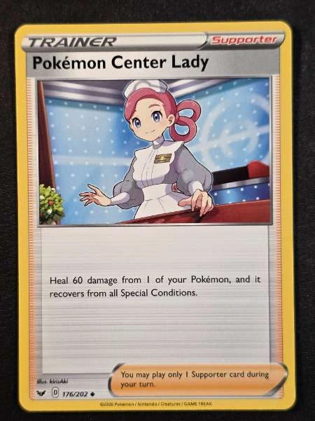 Pokémon Center Lady - Sword & Shield Base Set #176/202