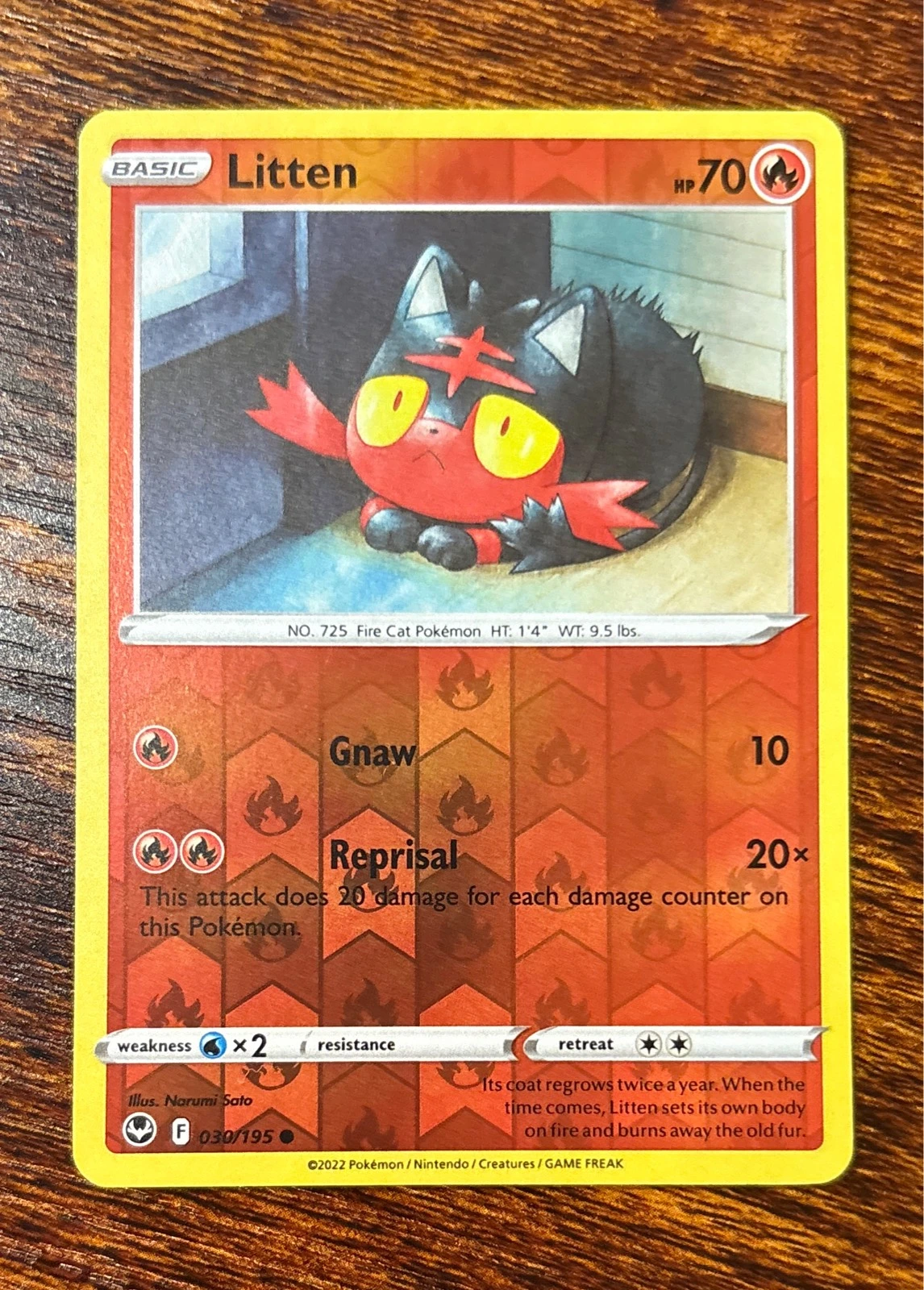 Litten - Silver Tempest #030/195