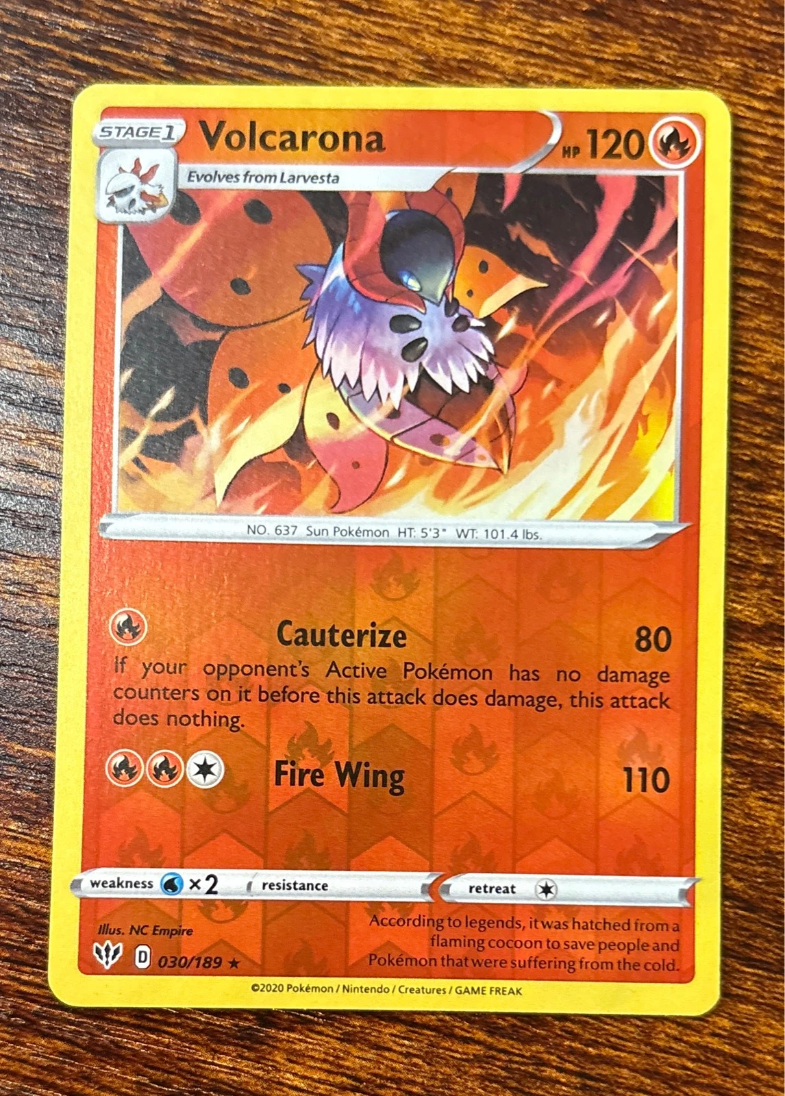 Volcarona - Vivid Voltage #030/189