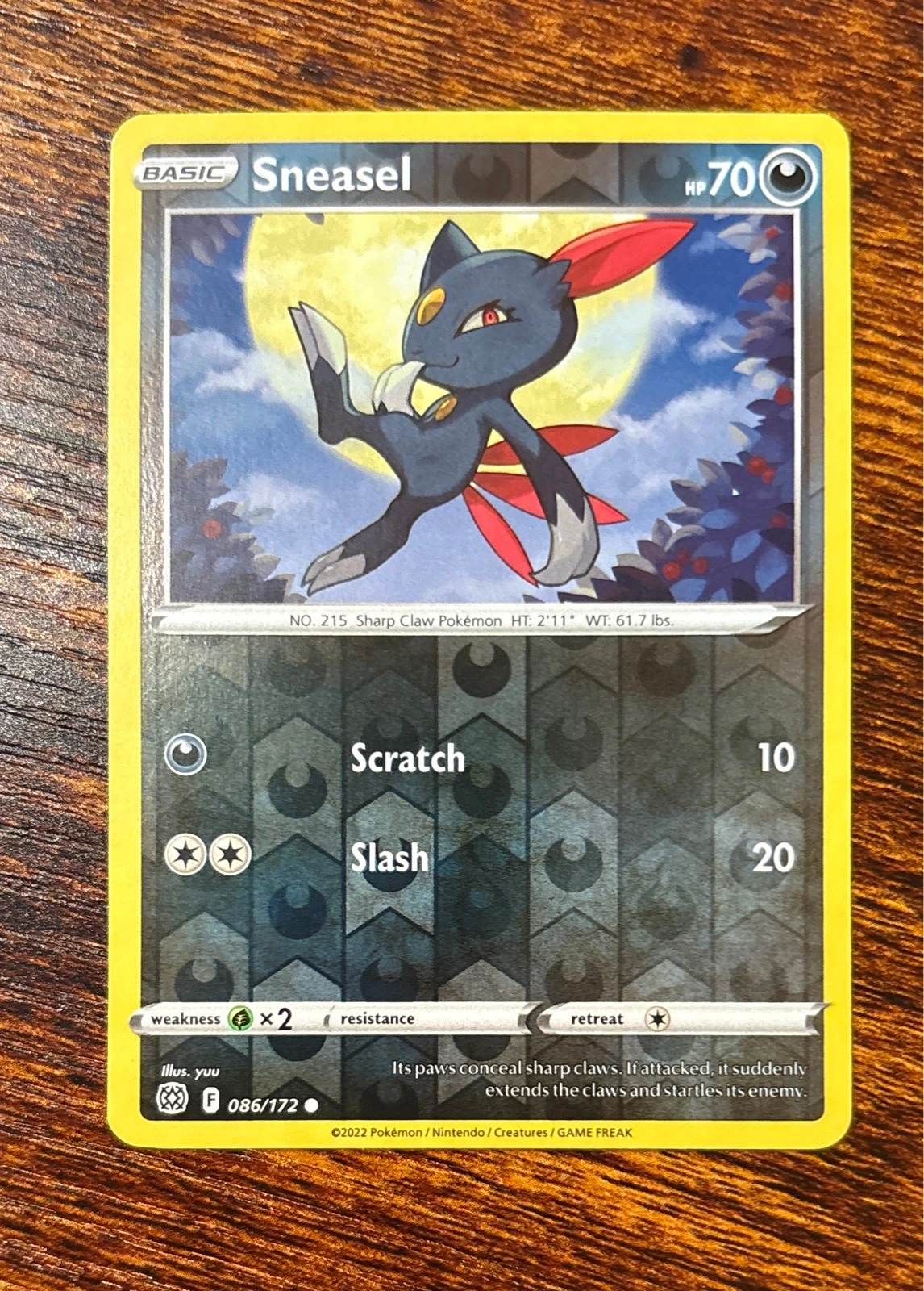 Sneasel - Brilliant Stars #086/172