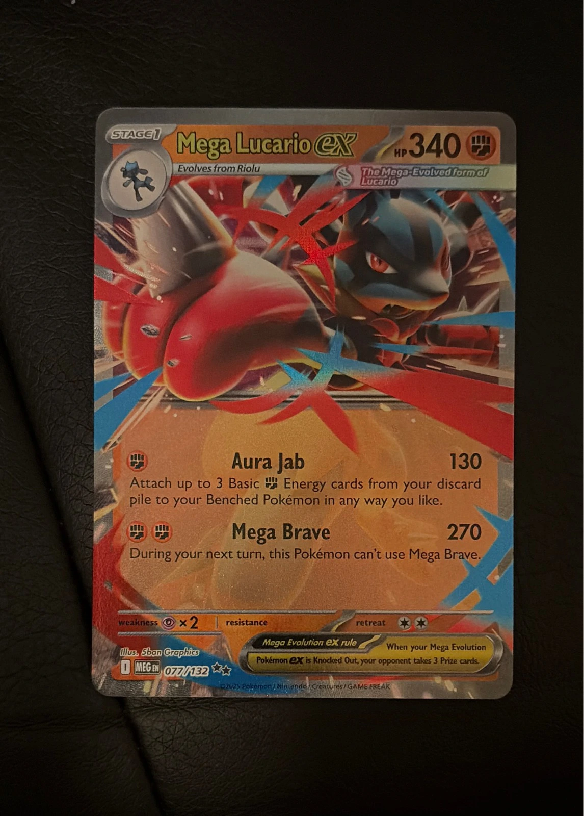 Mega Lucario ex - Mega Evolution #077/132