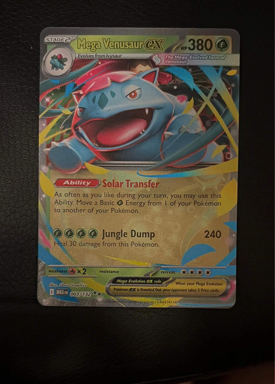 Mega Venusaur ex - Pokémon TCG Mega Evolution #003/132