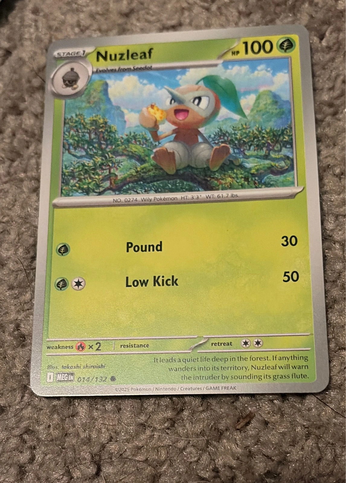 Pokemon TCG Mega Evolution Base Set Single Cards 1-132 YOU CHOOSE! Ready to Ship #014/132