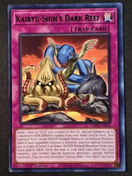 Kairyu-Shin's Dark Reef - Legendary Duelists: Duels from the Deep #LED9-EN022