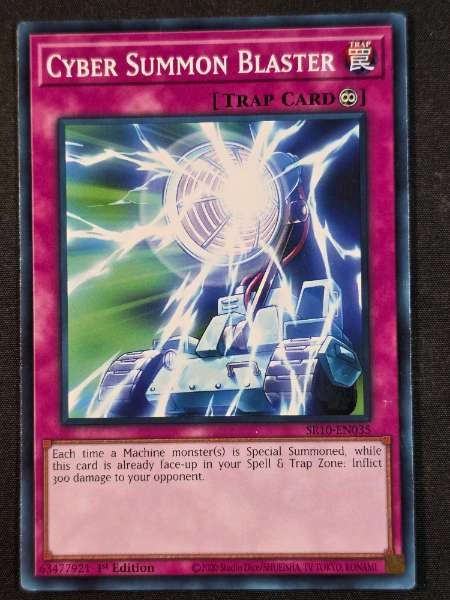 Cyber Summon Blaster - Mechanized Madness #SR10-EN035