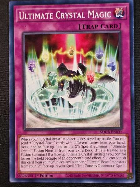 Ultimate Crystal Magic - Structure Deck: Legend of the Crystal Beasts #SDCB-EN037