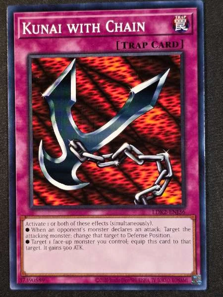 Kunai with Chain - Legendary Decks II #LDK2-ENJ36