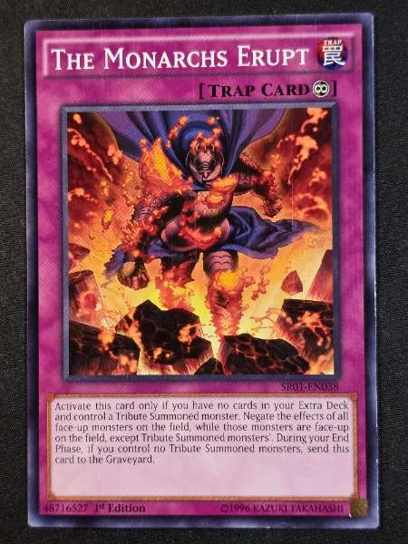 The Monarchs Erupt - Emperor of Darkness #SR01-EN038