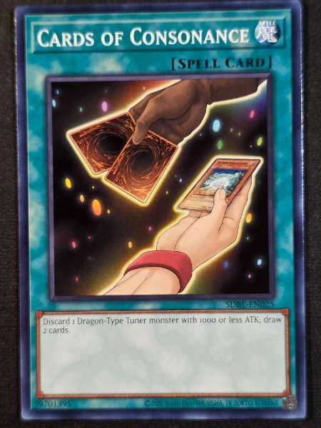 Cards of Consonance - Saga of Blue Eyes White Dragon #SDBE-EN025