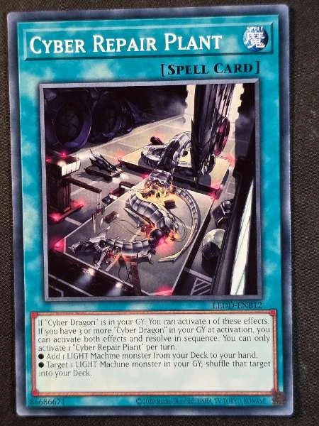 Cyber Repair Plant - Legendary Dragon Decks #LEDD-ENB12
