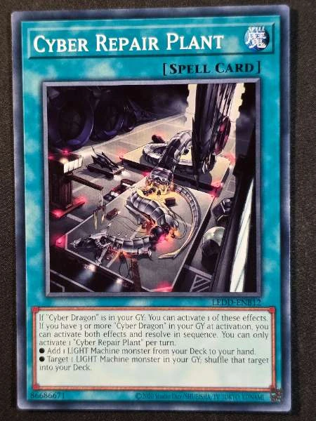 Cyber Repair Plant - Legendary Dragon Decks #LEDD-ENB12
