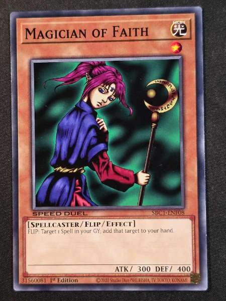 Magician of Faith - Speed Duel: Streets of Battle #SBC1-EN008