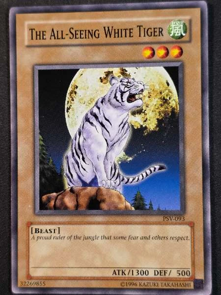 The All-Seeing White Tiger - Pharaoh's Servant #PSV-093
