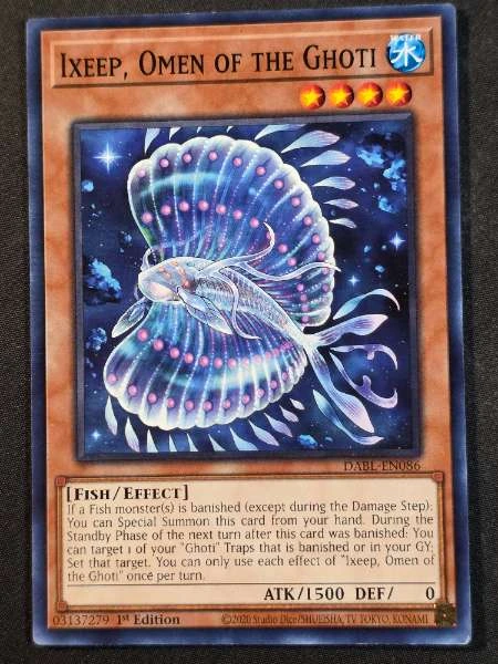 Ixeep, Omen of the Ghoti - Darkwing Blast #DABL-EN086