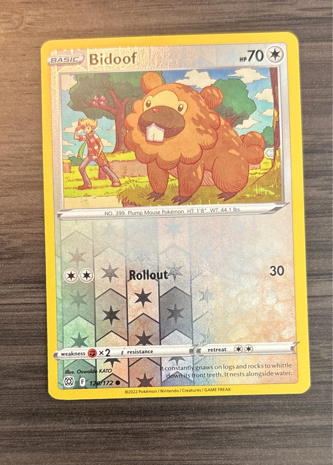 Bidoof - Brilliant Stars #120/172