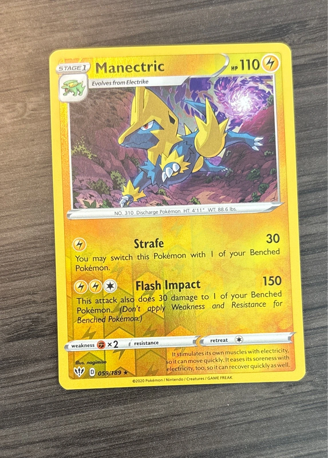 Manectric - Vivid Voltage #059/189