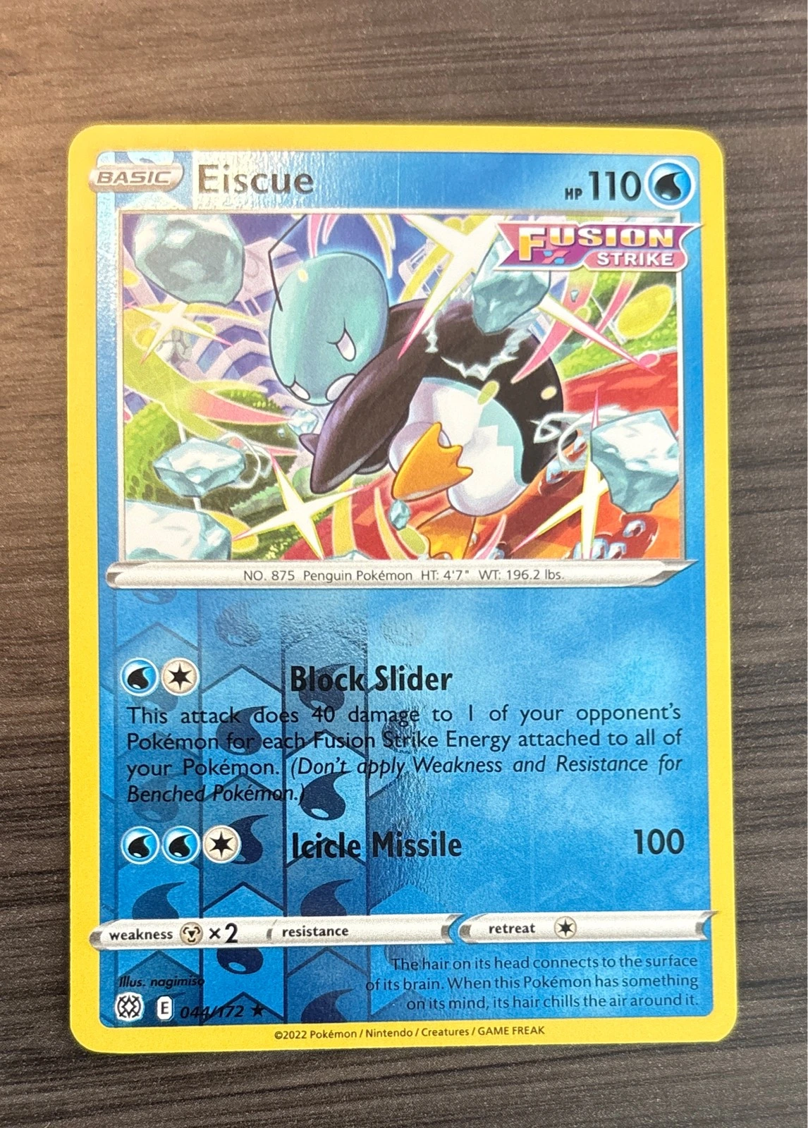 Eiscue - Fusion Strike #044/172