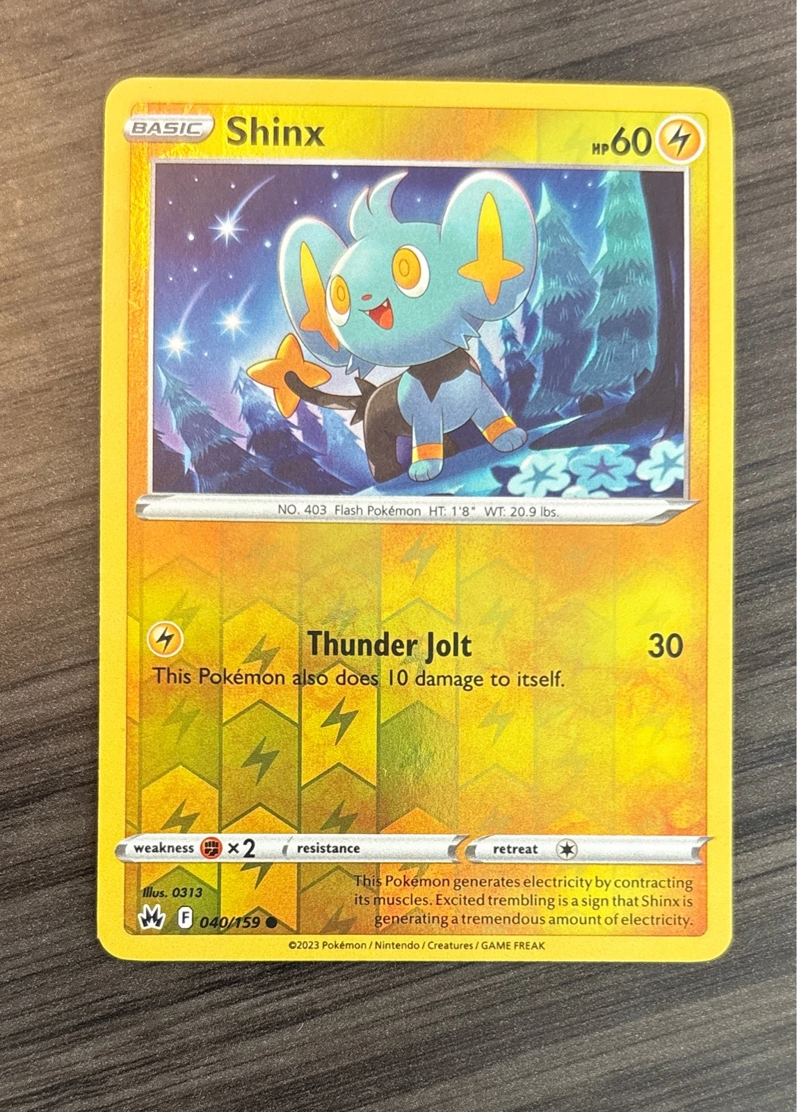 Shinx - Scarlet & Violet #040/159