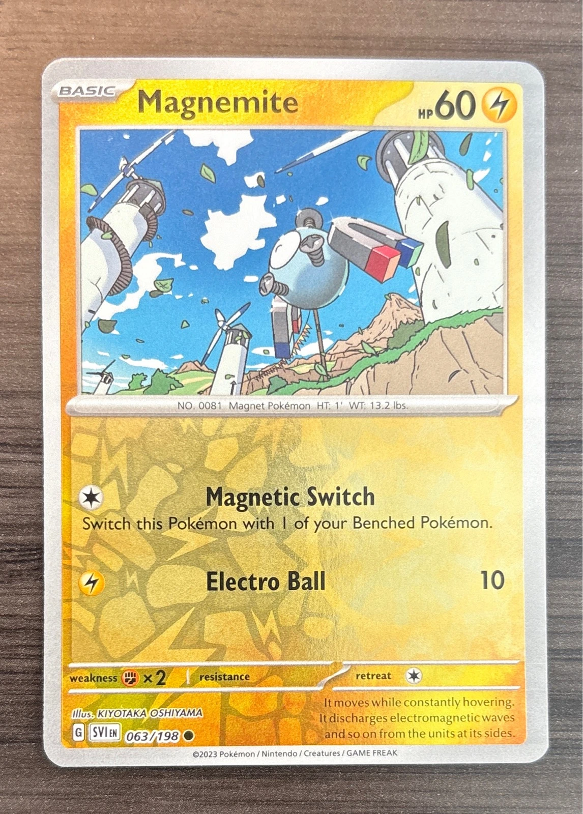 Magnemite - Scarlet & Violet #063/198