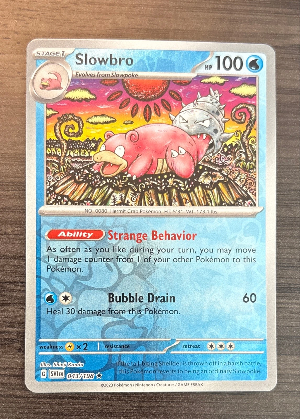 Slowbro - Scarlet & Violet #043/198