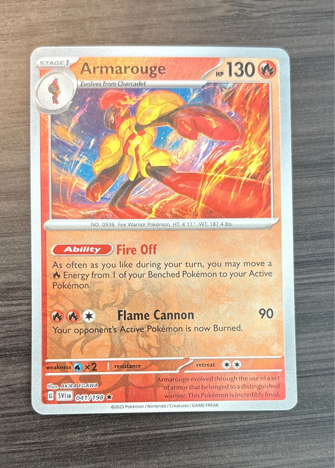 Armarouge - Scarlet & Violet #041/198