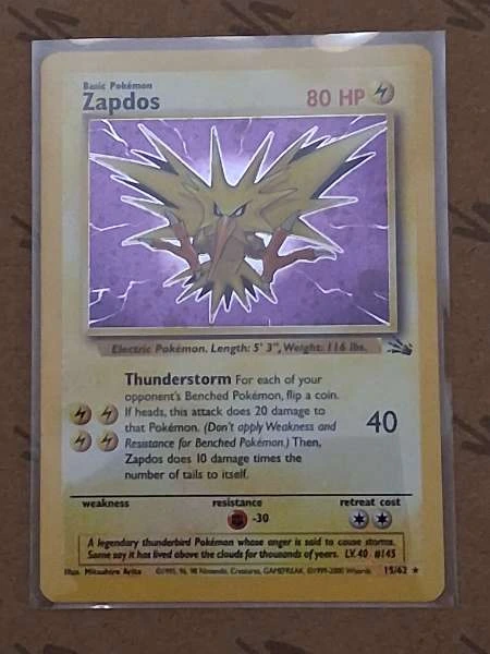 Zapdos - Fossil #15/62