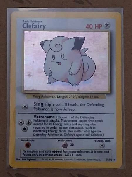Clefairy - Base Set #5/102