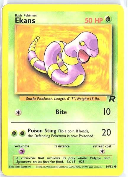 Ekans - Team Rocket #56/82