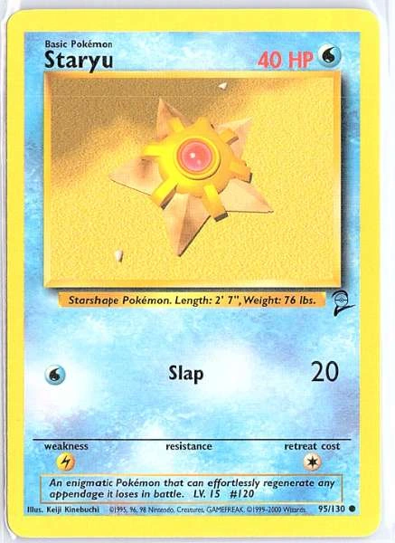 Staryu - Base Set 2 #95/130