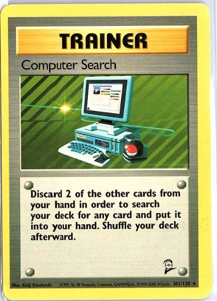 Computer Search - Base Set 2 #101/130