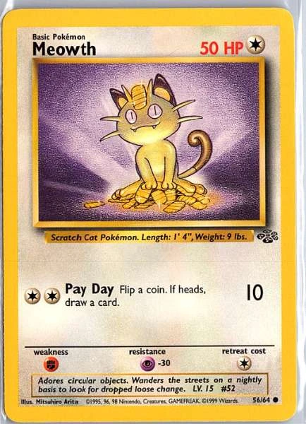 Meowth - Jungle #56/64