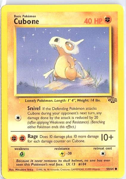 Cubone - Jungle #50/64