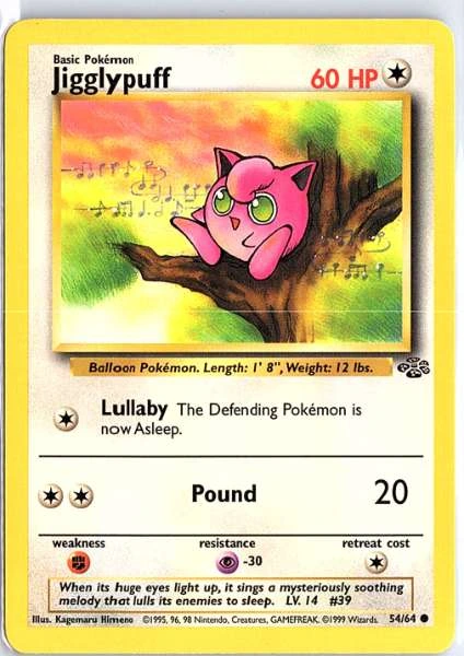 Jigglypuff - Jungle #54/64